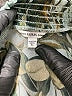 Guess 100% Polyester Floral Gray 3/4 Sleeve Blouse Size XL - photo 7