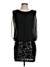 Aqua 100% Polyester Black Cocktail Dress Size 2 - photo 1