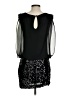 Aqua 100% Polyester Black Cocktail Dress Size 2 - photo 2
