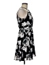 Express Outlet 100% Polyester Floral Black Cocktail Dress Size 8 - photo 4