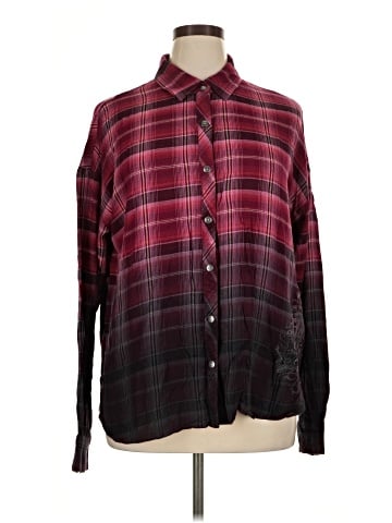 Harley Davidson Long Sleeve Button-Down Shirt (view 1)