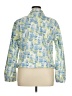 Talbots Print Blue Jacket Size XL - photo 2