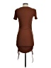 Zara Solid Brown Casual Dress Size S - photo 2