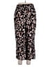 H&M 100% Viscose Animal Print Black Casual Pants Size XL - photo 1