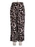 H&M 100% Viscose Animal Print Black Casual Pants Size XL - photo 2
