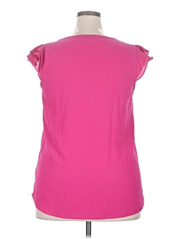 Halogen Short Sleeve Top (view 2)