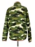 Crown & Ivy 100% Polyester Camo Green Pullover Sweater Size L - photo 2