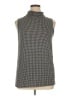 Alfani Houndstooth Black Sleeveless Top Size XL - photo 1