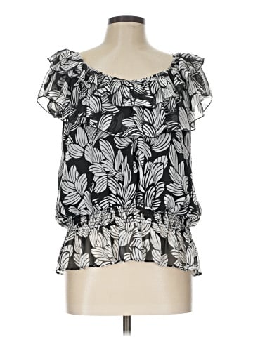 Essentials Short Sleeve Blouse (view 1)