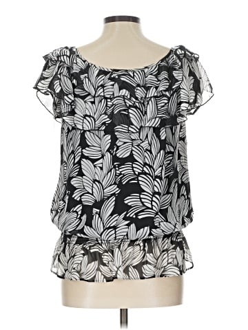 Essentials Short Sleeve Blouse (view 2)