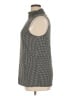 Alfani Houndstooth Black Sleeveless Top Size XL - photo 5