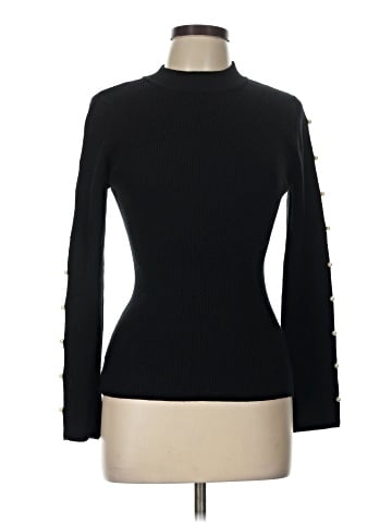 Aqua Long Sleeve Top (view 1)