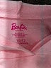 Barbie Pink Pullover Hoodie Size 10 - 12 - photo 3