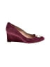 Tory Burch Burgundy Wedges Size 8 1/2 - photo 1