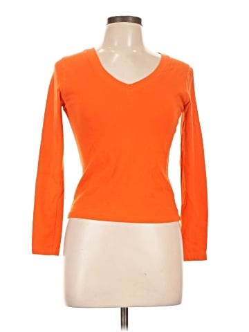 Anchor Blue Long Sleeve Top (view 1)