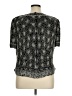 Papell Boutique Evening 100% Polyester Black Short Sleeve Blouse Size 1X - photo 2