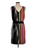 Boston Proper Stripes Black Cocktail Dress Size 8 - photo 2