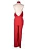 Lulus Color Block Red Jumpsuit Size M - photo 2