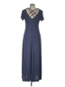 Ronni Nicole Solid Blue Cocktail Dress Size 10 - photo 2