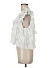 Pol 100% Cotton White Sleeveless Blouse Size M - photo 5