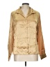 Croft & Barrow Metallic Gold Long Sleeve Blouse Size L - photo 1