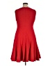 Calvin Klein Solid Red Cocktail Dress Size 14 - photo 2