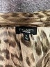 Talbots 100% Silk Animal Print Brown Sleeveless Silk Top Size 14 - photo 7