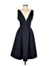 Amsale Solid Blue Cocktail Dress Size 6 - photo 1