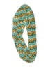 Lulla by Bindya 100% Wool Chevron-herringbone Teal Scarf One size - photo 1