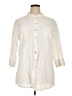 J.Jill Ivory 3/4 Sleeve Button-Down Shirt Size XL - photo 1