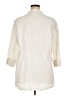 J.Jill Ivory 3/4 Sleeve Button-Down Shirt Size XL - photo 2