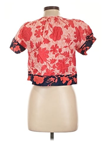 Olivaceous Short Sleeve Blouse (view 2)