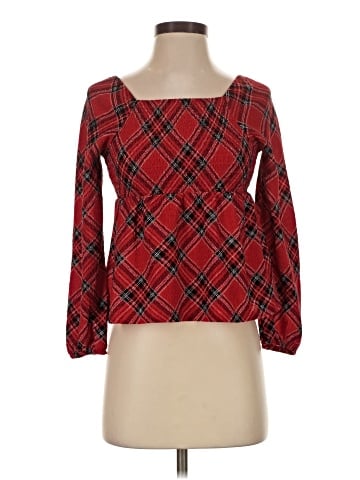 Self Esteem Long Sleeve Blouse (view 1)