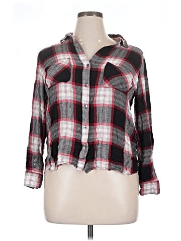Rock & Republic 3/4 Sleeve Button-Down Shirt (view 1)