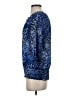 Versona 100% Polyester Blue 3/4 Sleeve Blouse Size S - photo 5
