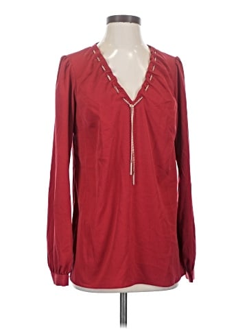 MICHAEL Michael Kors Long Sleeve Blouse (view 1)