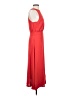 MNG 100% Polyester Solid Red Casual Dress Size 4 - photo 4