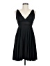 Soprano Solid Black Cocktail Dress Size S - photo 1