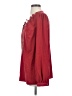 MICHAEL Michael Kors 100% Polyester Solid Burgundy Long Sleeve Blouse Size S - photo 5