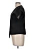 Commense 100% Polyester Black Short Sleeve Blouse Size M - photo 5
