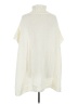 Ann Taylor LOFT 100% Acrylic Ivory Poncho Size XXS - photo 2