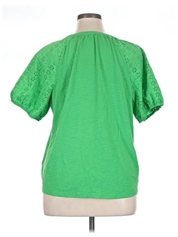 Lucky Brand Short Sleeve Blouse (view 2)