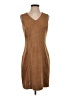 J. McLaughlin Solid Brown Casual Dress Size S - photo 1