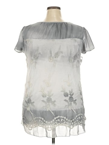 Simply Couture Short Sleeve Blouse (view 2)
