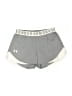 Under Armour 100% Polyester Silver Athletic Shorts Size M - photo 1