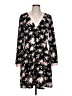 Nicole Miller Floral Black Casual Dress Size 12 - photo 1