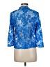 Jessica Howard 100% Nylon Blue Kimono Size 6 - photo 2