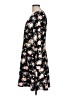 Nicole Miller Floral Black Casual Dress Size 12 - photo 5