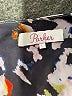 Parker Gray Long Sleeve Silk Top Size L - photo 7