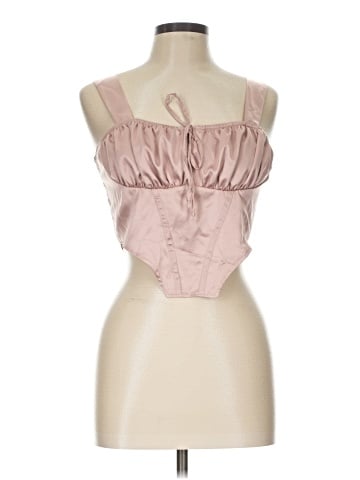 Almost Famous Sleeveless Blouse (view 1)